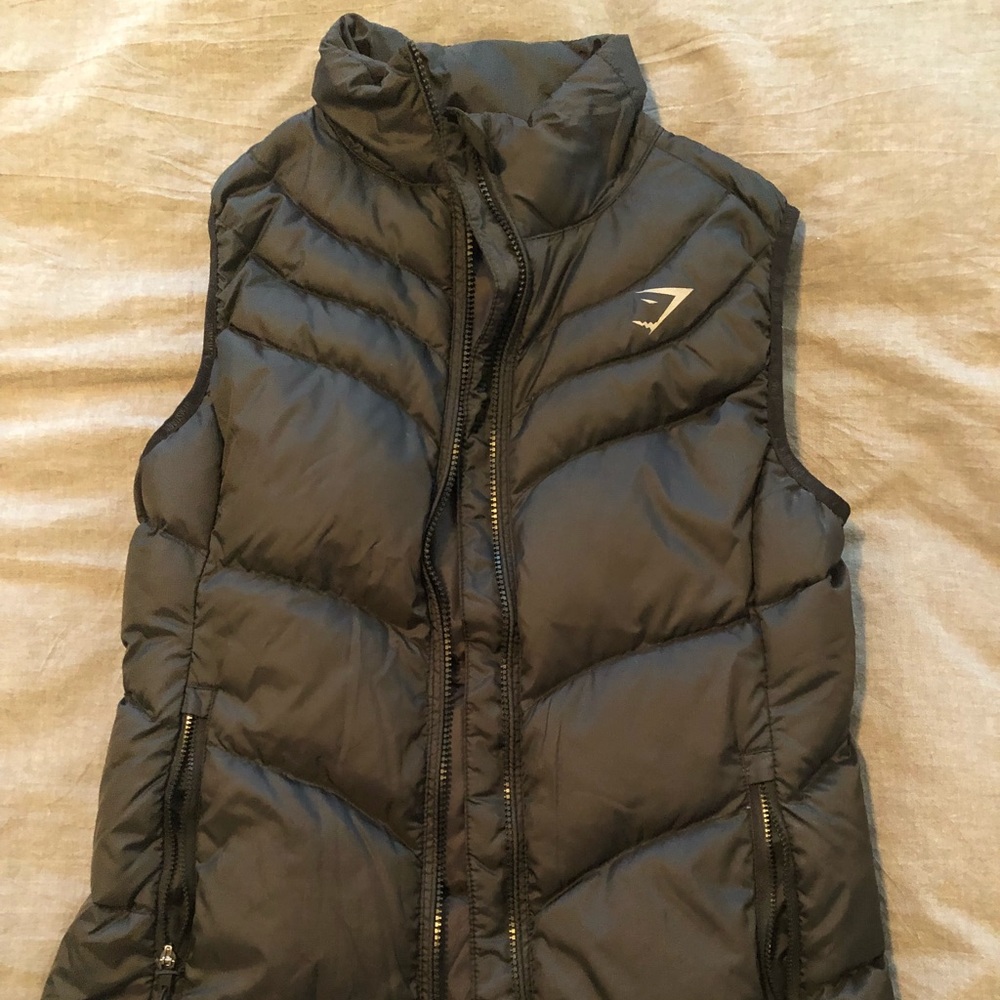Gymshark Black Vest